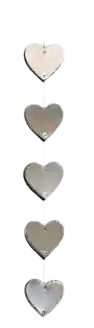 Tira De Corazón Plata