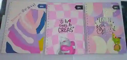 Cuaderno 5 Materias Argollado Pasta Dura 150 Hojas
