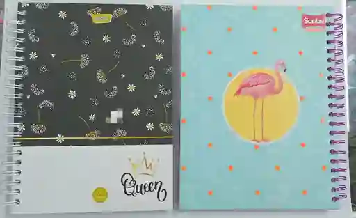 Cuaderno 7 Materias Argollado Pasta Dura 175 Hojas