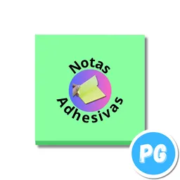 Paquete Post It X50 Hojas Cuadrado 76x76mm Verde