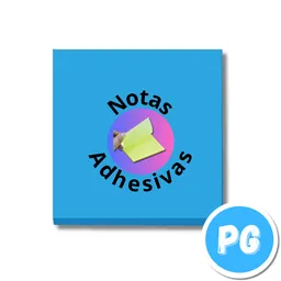 Paquete Post It X50 Hojas Cuadrado 76x76mm Azul