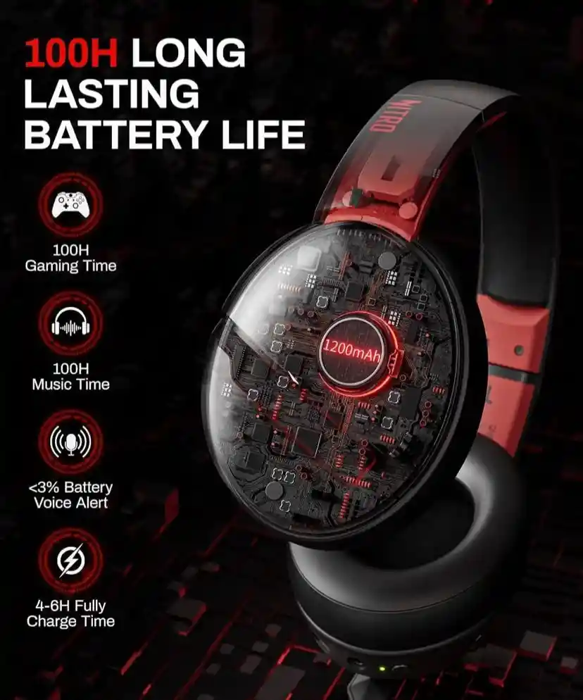 Diadema Acer Nitro - Auriculares Inalambricos K2