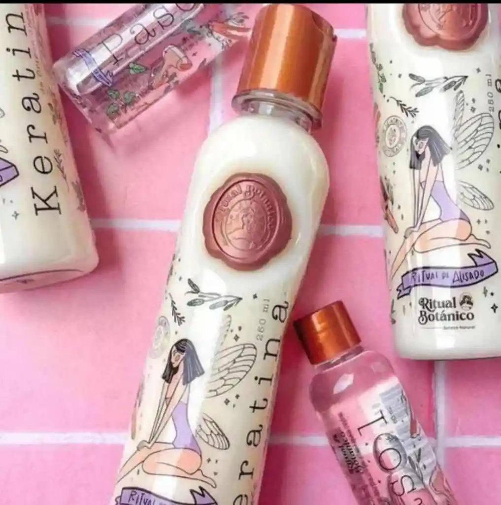 Kit Capilar De Keratina Ritual Botánico De 120 Ml