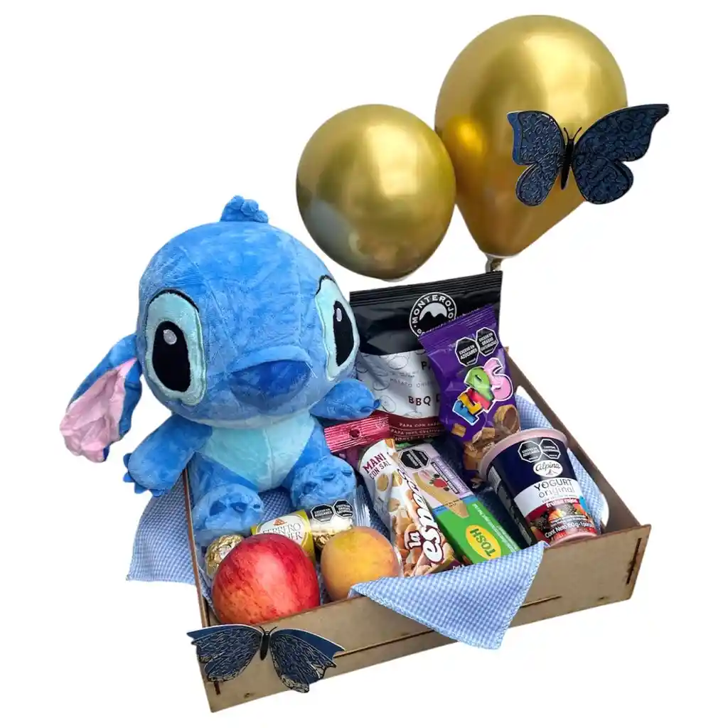Ancheta Con Snacks Y Peluche