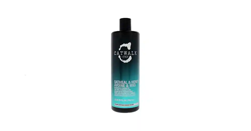 Shampoo Tigi Catwalk Nutritivo De Avena Y Miel Para Unisex, 25.36 Onzas