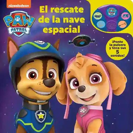 Libro Interactivo Paw Patrol Con Pulsera Y Sonidos Niños