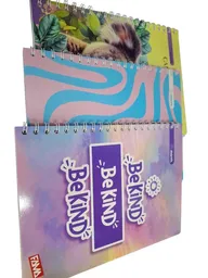 Cuaderno Argollado Grande Pasta Blanda De 105-80 Cuadriculado Mujer