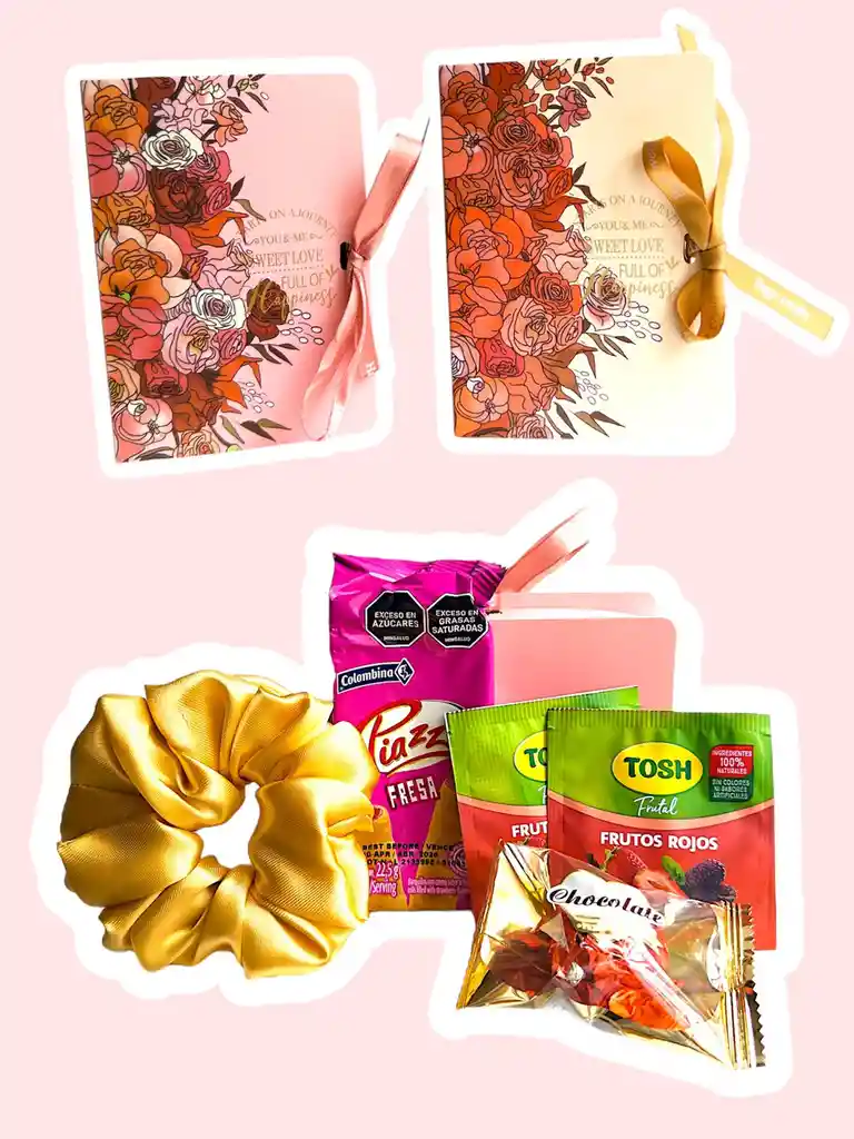 Regalo Libro Endulzado De Amor - Feliz Dia - Feliz Cumpleaños - Amor Y Amistad