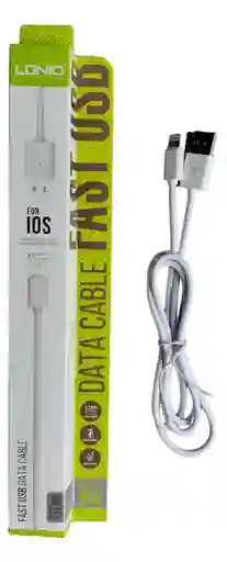 Cable Usb A Iphone 1 Metro – Carga Rápida Y Transferencia De Datos