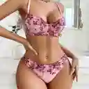 Conjunto Bordado Floral Talla M