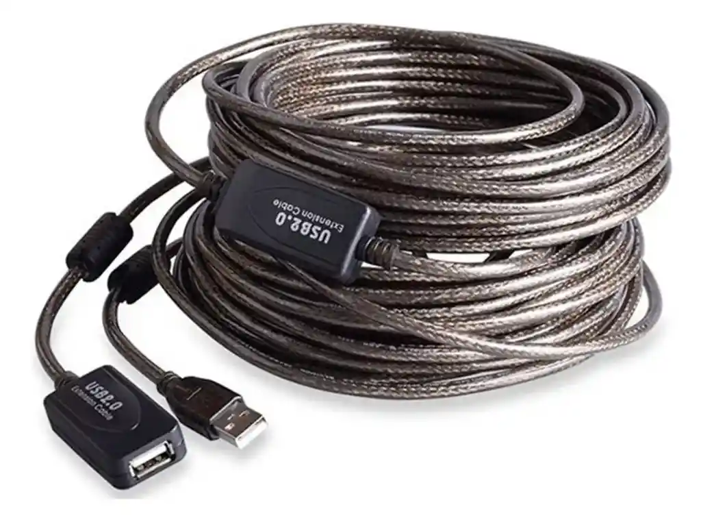 Cable Extension Prolongador Usb 2.0 Activa 15mts