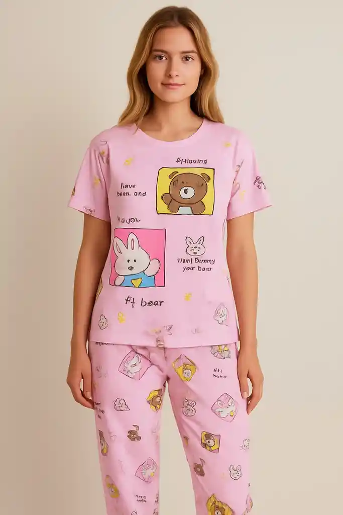Pijama Conjunto Dos Piezas Talla Unica