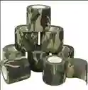 Cinta Cohesiva, Cinta Autoadhesiva, Venda Elástica Estampada Verde Militar