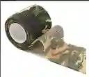 Cinta Cohesiva, Cinta Autoadhesiva, Venda Elástica Estampada Verde Militar