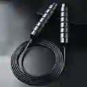 Lazo Guaya Cuerda Para Saltar Fitness Color Negro