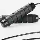 Lazo Guaya Cuerda Para Saltar Fitness Color Negro