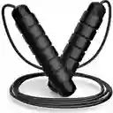 Lazo Guaya Cuerda Para Saltar Fitness Color Negro