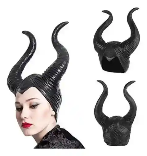 Cuernos De Latex Melefica, Cachos De Malefica