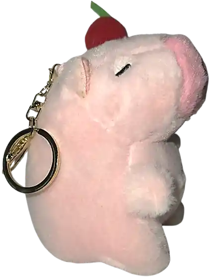 Capibara - Peluche Con Sonido Y Luces - Llavero 13 Cn.