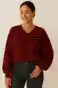 Buzo Oversize Cuello V “so What