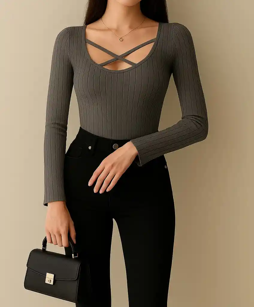 Blusa Atemporal Gris