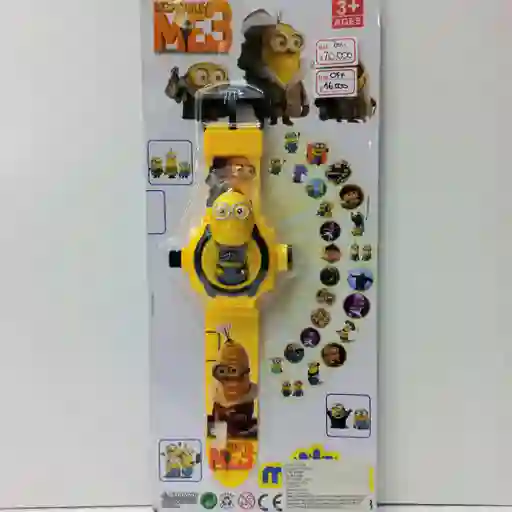 Reloj De Minion Con Proyector