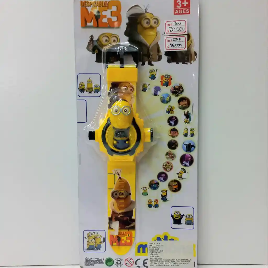 Reloj De Minion Con Proyector
