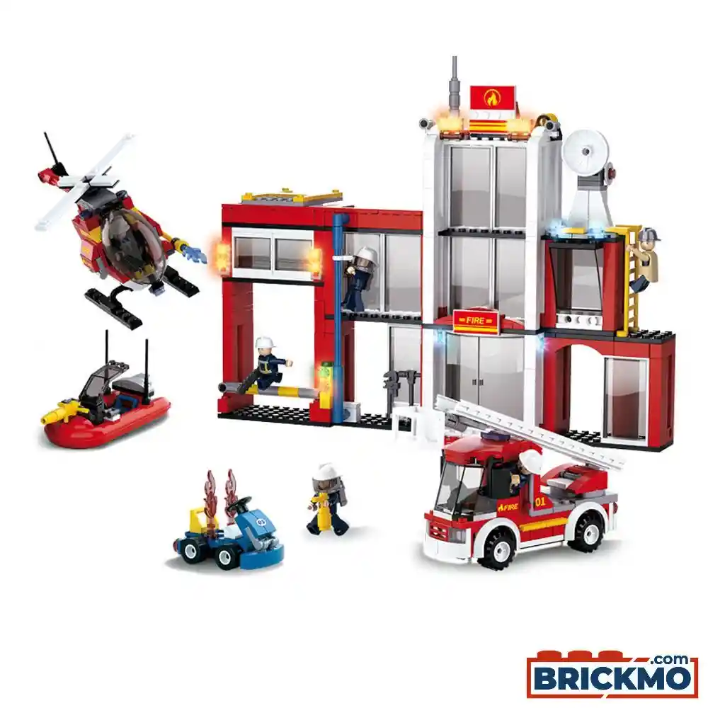 Lego Bomberos X612 Pcs
