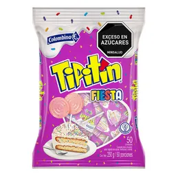 Chupetas Tipitin Fiesta 250gr/50und