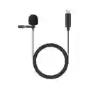 Micrófono De Solapa 3 Mts Para Celulares Tipo C