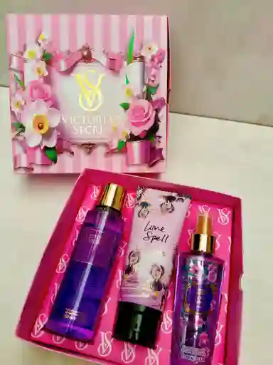 Estuche Regalo Victoria Secret X 3 Productos
