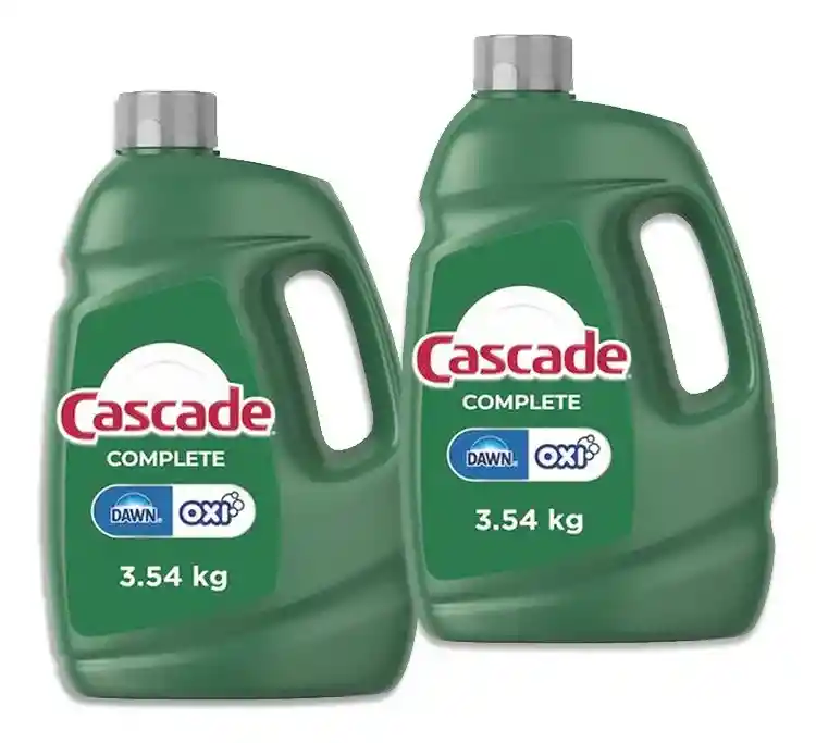 2 Detergente Para Lavavajillas Cascade Gel