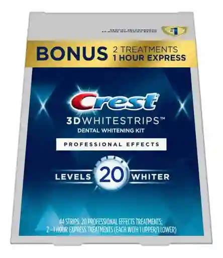 Crest 3d Whitestrips 44 Tiras Professional Effects