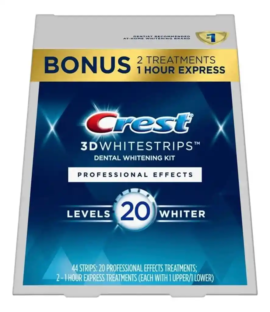 Crest 3d Whitestrips 44 Tiras Professional Effects