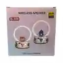 Lámpara Y Parlante Azul Bluetooth Para Niños Y Niñas
