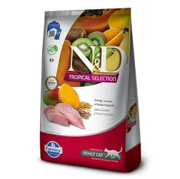 N&d Gato Adulto Tropical Frango 1.5 Kg