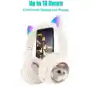 Audífonos Para Niños Diadema Bluetooth Gato 09