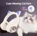 Audífonos Para Niños Diadema Bluetooth Gato 09