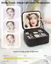 Cosmetiquera Con Espejo Led