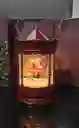 Carrusel Navideño Giratorio Animado Adorno Navideño Rojo🎄🎅