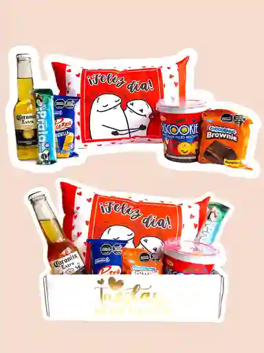 Regalo Amigos O Amorcitos Dulceros - Feliz Dia - Feliz Cumpleaños - Amor Y Amistad