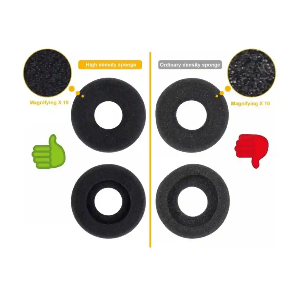 Almohadilla Compatible Plantronics Poly X1u Jabra X1 Calidad