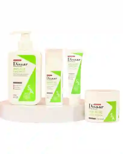 Kit Anti Acné Con Ácido Salicílico Disaar X 4