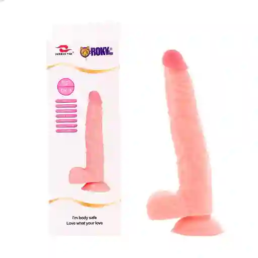 Dildo Real King 26 Cm Consolador Realista Venoso Con Ventosa