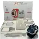 Combo Reloj Power Bank Audifonos X8