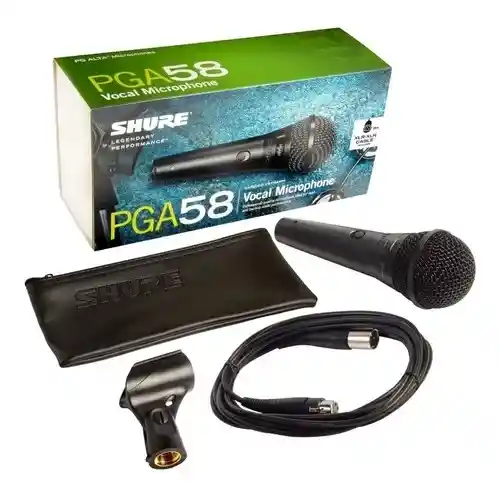 Micrófono Pga58-xlr Shure Dinámico