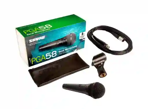 Micrófono Pga58-xlr Shure Dinámico