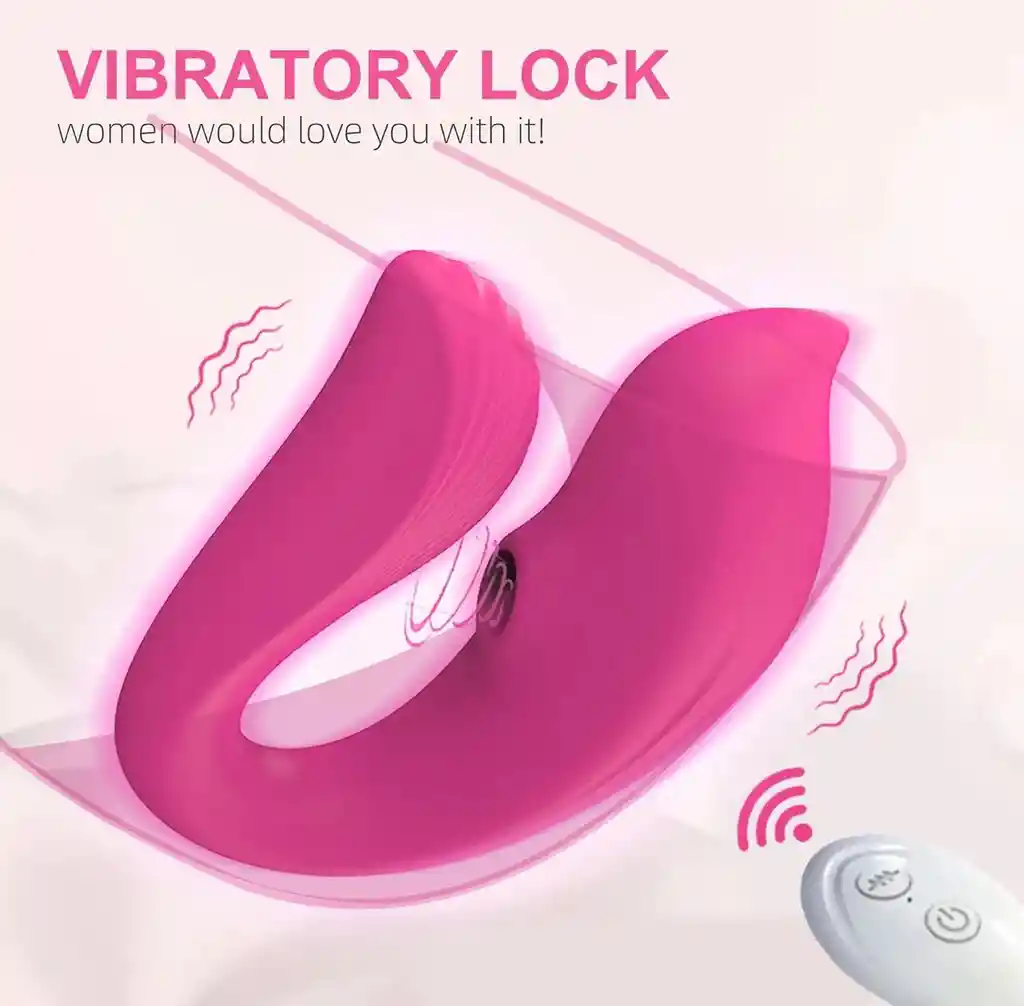 Doble Placer 10 Modos De Vibración Punto G, Clítoris Y Succionador Con Control Remoto