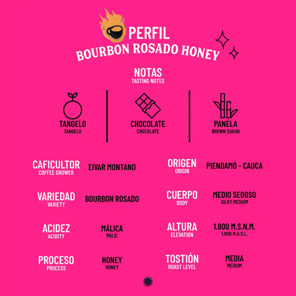 Café Especial Edición Bourbon Rosado Honey 340 G (molido)