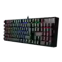 Teclado Mecánico Redragon K551 Mitra Rgb Español Negro